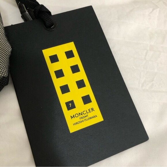 NEW Moncler Genius x Fragment Socks in Multi (White + Purple) Snow Ski mid calf - Picture 3 of 7